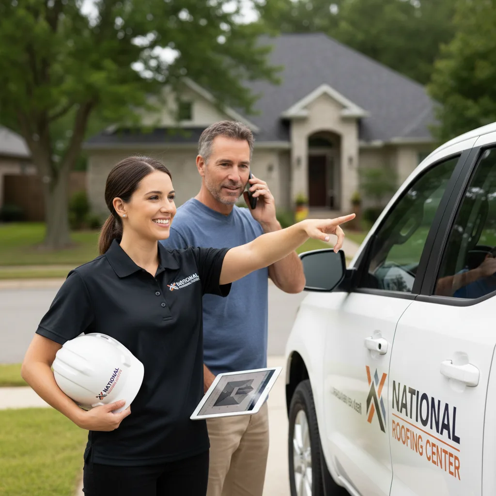 National Roofing Center customer support in Clarence Center